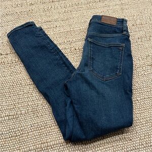 Madewell curvy high rise skinny jeans